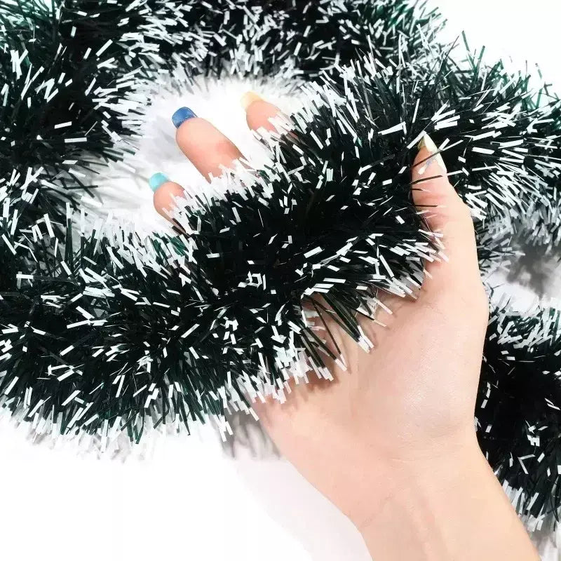 Natal enfeites fitas fita de cana verde guirlanda árvore de natal diy pendurado pendente grinalda ornamento decoração de festa decoração de casa