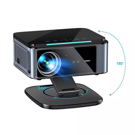 XWBSY 2025 Projetor de foco laser TOF 45000Lumens Moive Projetor de luz diurna portátil 4K Android 12.0 Projetor LED WIFI6/20MS