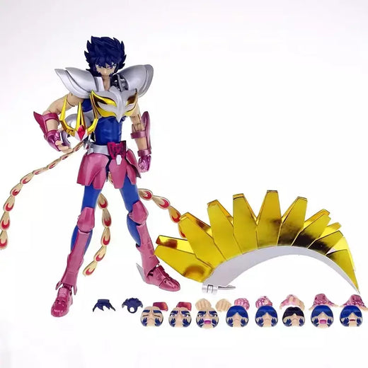 Grandes brinquedos/gt saint seiya mito pano ex phoenix ikki pegasus v1 25th bronze hades cavaleiros do zodíaco figura de ação em estoque