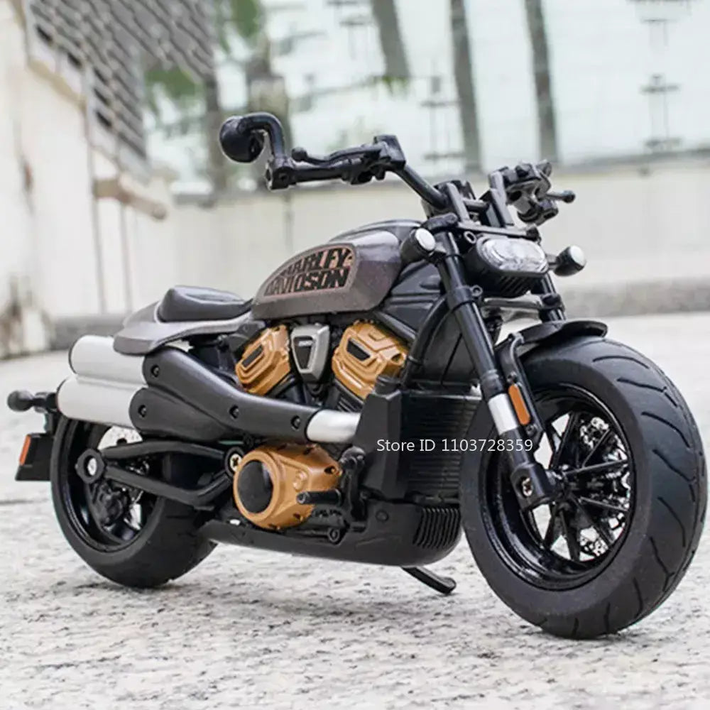 1:12 sportster modelo de brinquedo motocicletas liga diecast nijia ZX-6R motos som luz absorção choque pneus borracha crianças presente