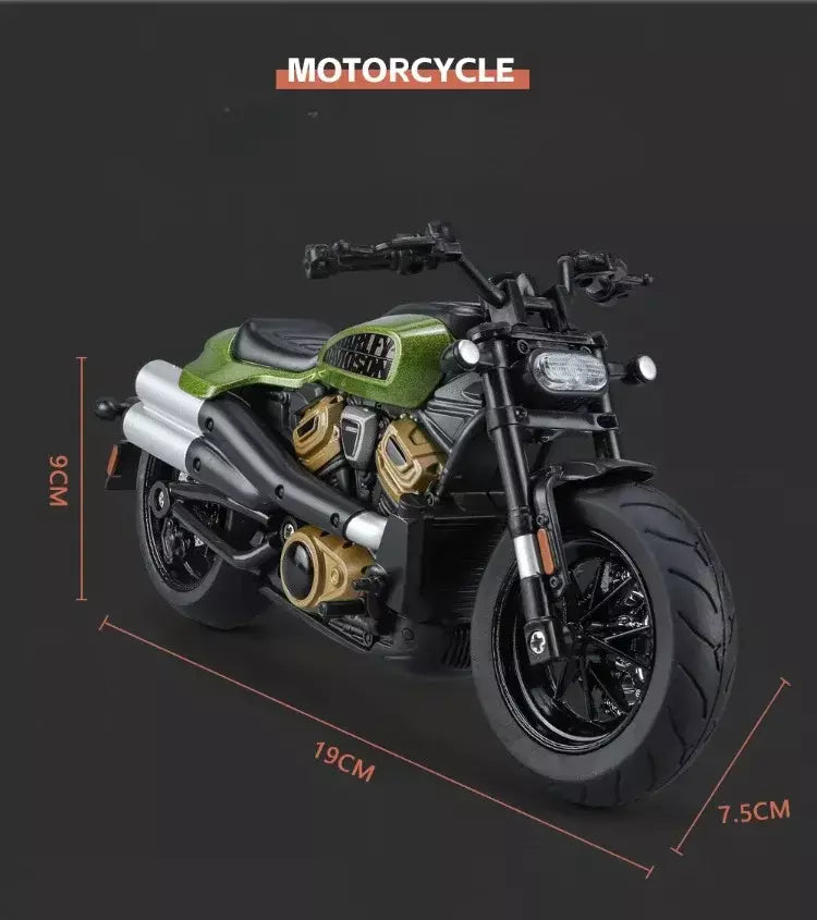 1/12 harley davidson sportster s moto liga modelo diecast corrida motocicleta brinquedo crianças presente coleção em miniatura voiture