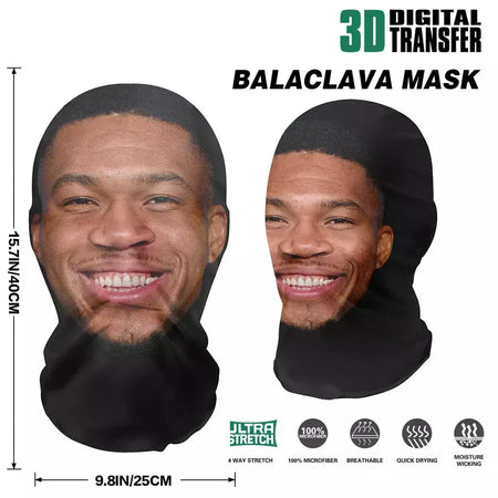 Máscara facial completa celebridade bola-jogo estrela máscara facial simulação kanye shiesty malha máscara para homens fontes de festa cosplay adereços novel