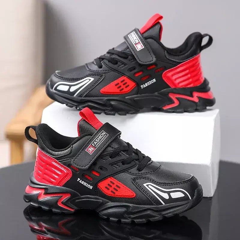 Crianças tênis para meninas meninos respirável esportes tênis de corrida crianças plana casual ao ar livre estudante escola tênis Size28-40