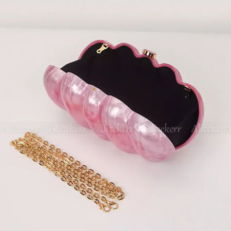 Alizekerr-Acrílico Box Evening Clutch para Mulheres, Novas Bolsas Elegantes, Boutique, Única, Novidade Bolsas, Nupcial, Festa de Casamento