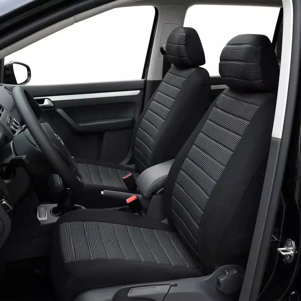 Universal Car Seat Covers Conjunto Completo, Conjunto De Pano Para A Maioria dos Sedans, Vans, SUVs, Caminhões, Protetor De Assento De Carro, Capas De Assento Traseiro Dianteiro e Traseiro