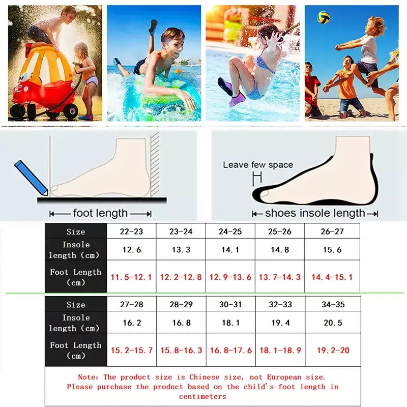 2024 novas crianças sapatos de praia meias de água meninos e meninas casa sapatos do bebê meias interiores dos desenhos animados unicórnio crianças chinelos