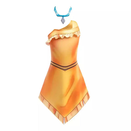 Indiano pocahontas princesa cosplay vestido meninas matoaka festa de halloween disfarce traje crianças dos desenhos animados filme fantasia outfits