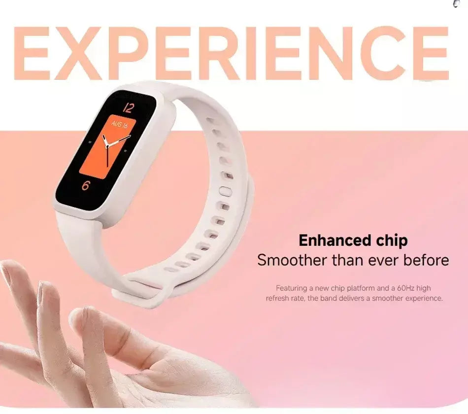 Versão global Xiaomi Smart Band 9 Active 1.47 ''Display 5ATM Modo de vida útil da bateria de 18 dias Monitoramento de saúde e fitness durante todo o dia