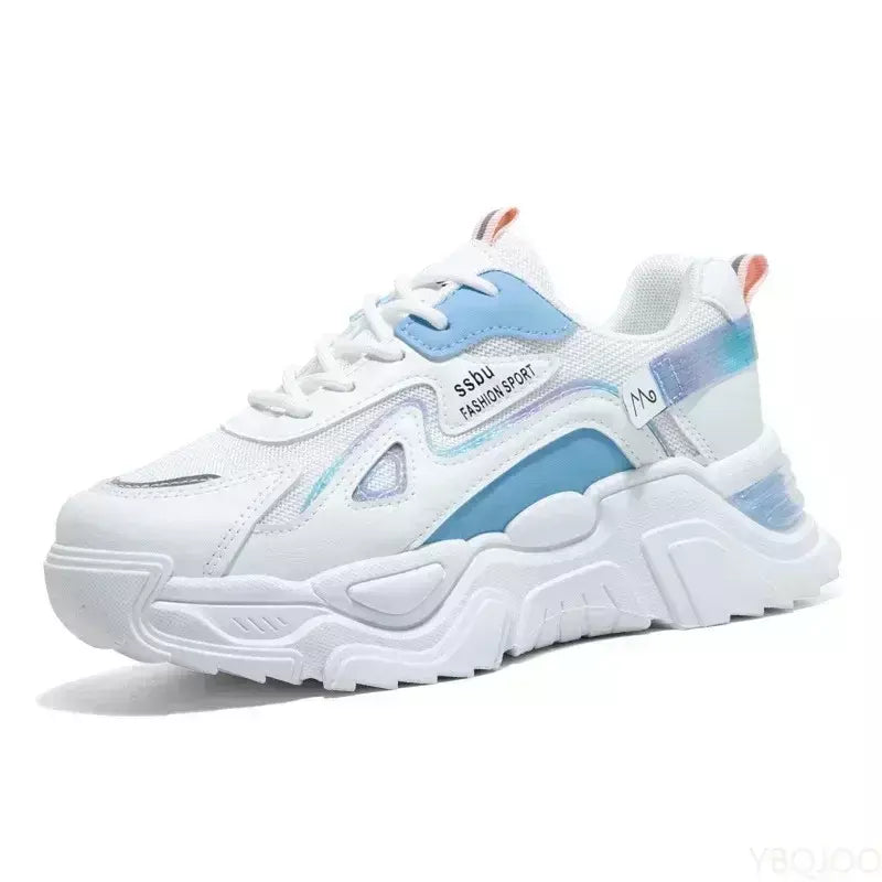 2025 tênis feminino plataforma sapatos planos mulher sapatos verdes formadores casuais senhoras tênis grossos sapatos femininos