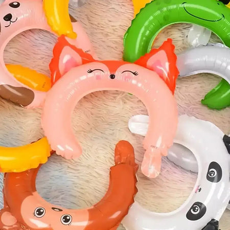 10/20/30/50 suprimentos de festa de balão de bandana mista, balões de coelho de urso de desenho animado fofos, decorações de festa de aniversário (mélange de 4-6 estilos