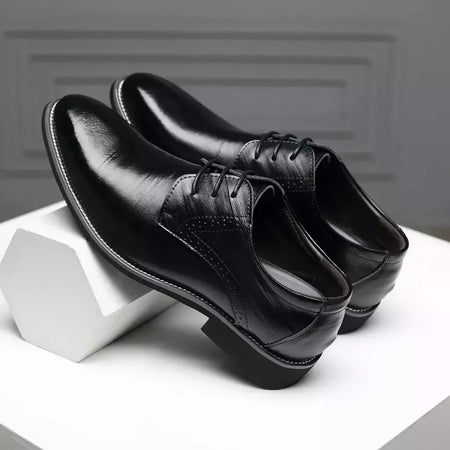 Masculino clássico dedo apontado fundo macio oxfords, sapatos masculinos, sapatos casuais de negócios, apartamentos de escritório, festa de casamento, vestido