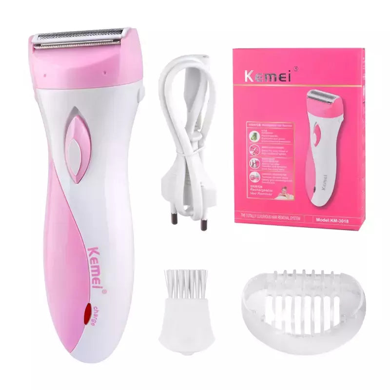 Kemei-3018 Women Shaver Wool Device Knife Electric Shaver Depilador De Lã Para Lady Shaver Female Care KM-3018