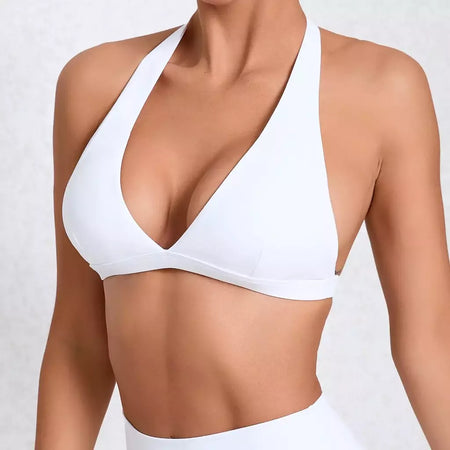 Esportes Push Up Bra para Mulheres, Top Esportivo, Roupas Fitness, Roupas de Yoga, Branco, Preto, Azul, Café, XS, 2022