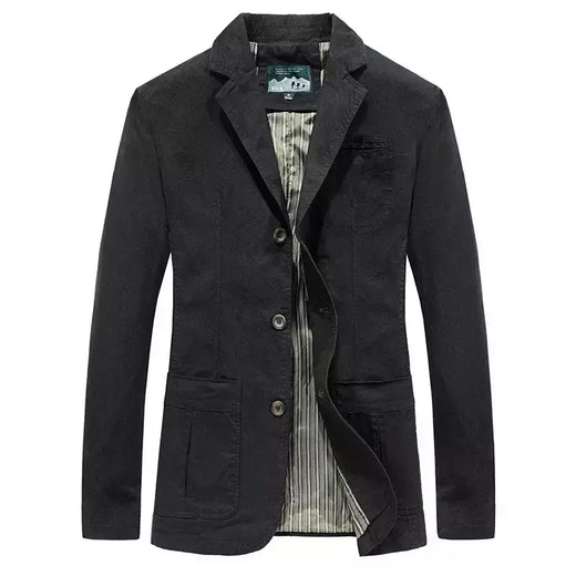 Blazers masculinos casuais de algodão, jaquetas slim fit, ternos masculinos, casacos de alta qualidade, tamanho 4XL