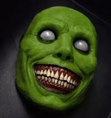 Horror a freira máscara cosplay assustador demônio sangrento fantasma rosto máscaras de látex com lenço festa de halloween traje adereços deluxe