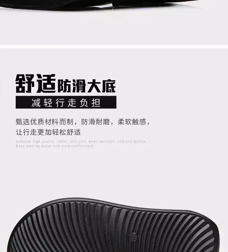 Sandálias para homens chinelos de couro genuíno marca de luxo moda masculina apartamentos casuais antiderrapantes praia sandalia zapatos hombre 2024