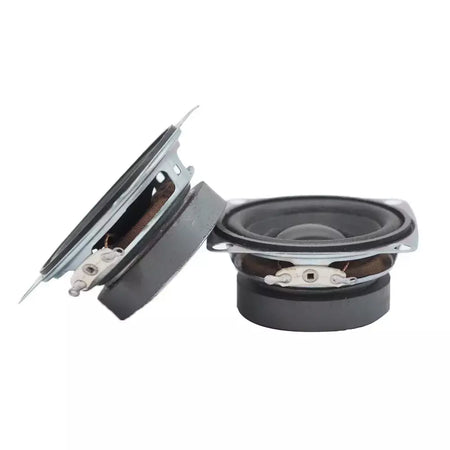 2 unidades/lotes 2 Polegada 4 ohm 3w alto-falantes de gama completa portátil 52mm alto-falante de áudio subwoofer diy alta fidelidade estéreo sqaure alto-falante bluetooth