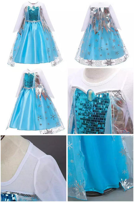 Crianças elsa ariel traje meninas quarta-feira dança disfarce crianças rapunzel vestido elegante barbi cosplay halloween fantasia 3-12t