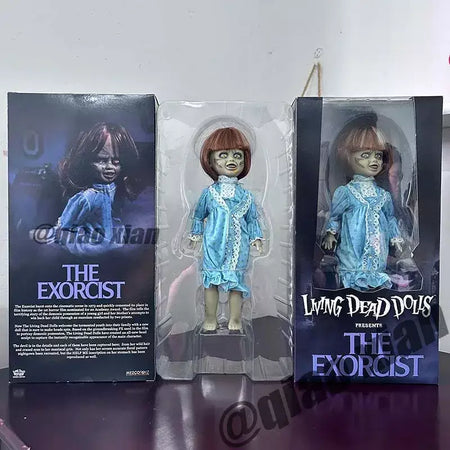 30cm mezco horror vivo morto bonecas figura o exorcista conjunta móvel figura pvc modelo dos desenhos animados figura brinquedo presentes de aniversário