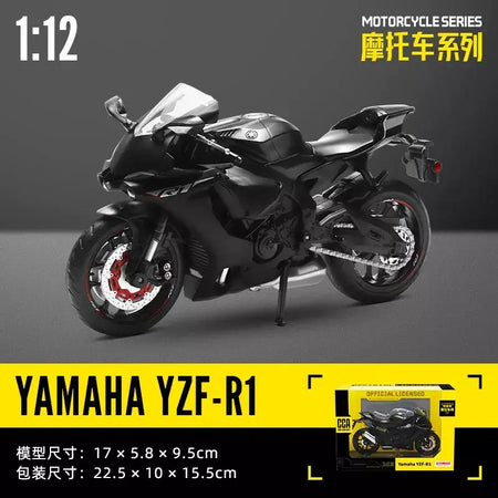 Cca 1:12 suzuki GSX-R1000 liga motocross licenciado modelo de motocicleta brinquedo carro coleção presente produção estática fundição