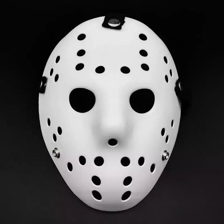 Presente filme máscara de hóquei jason voorhees sexta-feira 13th horror máscara assustadora festa de halloween cosplay máscaras para adultos homens dia das bruxas
