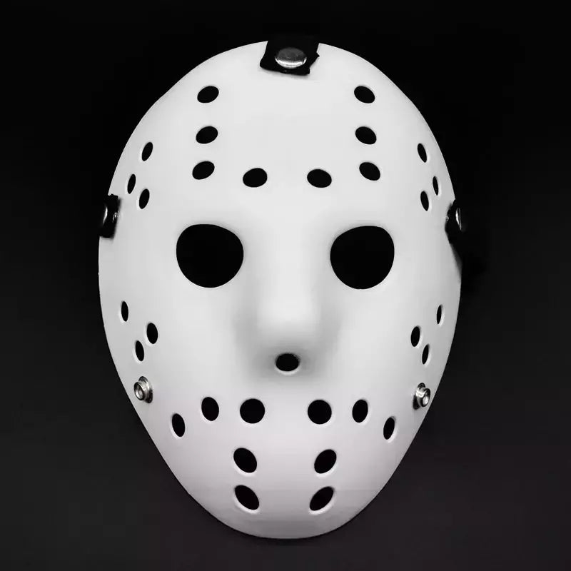 Presente filme máscara de hóquei jason voorhees sexta-feira 13th horror máscara assustadora festa de halloween cosplay máscaras para adultos homens dia das bruxas