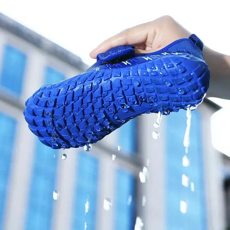 Crianças tênis de secagem rápida meninos meninas luz respirável praia aqua sapatos do miúdo elástico antiderrapante sapatos esportivos aquáticos