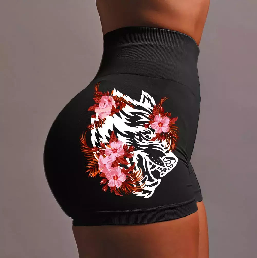 Ela Darc-Calções Esportivos Legais para Mulheres, Calça Legal, Fundo de Arranhar, Lobo Macio, Calções de Ginásio Respiráveis, Senhora, Nova Moda, 2022