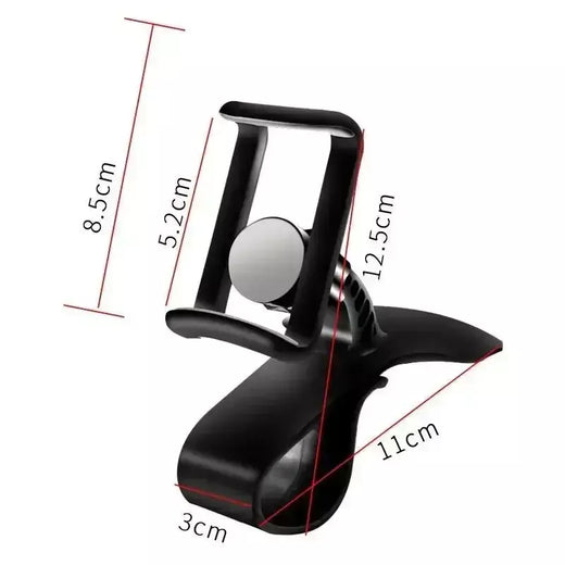 Suporte universal do telefone do carro suporte painel clipe de montagem gps suporte do telefone móvel do carro no carro para iphone xiaomi samsung