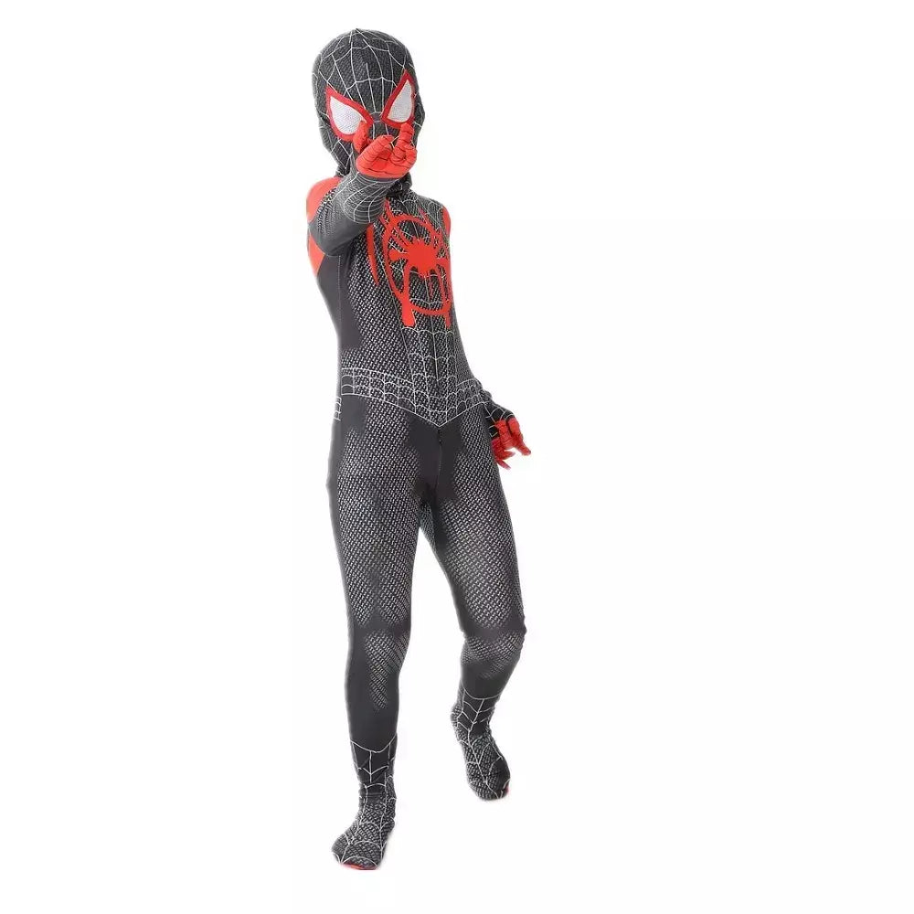 Novo filme de super-heróis cosplay spiderman traje de halloween bodysuit traje para aldult unissex tamanhos 100-190