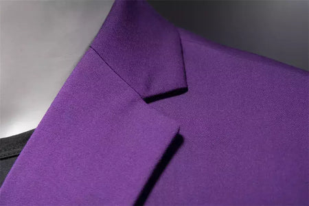 Blazer Casual de Negócios Masculino, Jaqueta Monocromática, Casacos Oversize, Smoking Masculino, Roupas de Marca, Roupas de Trabalho, Plus Size M-6XL