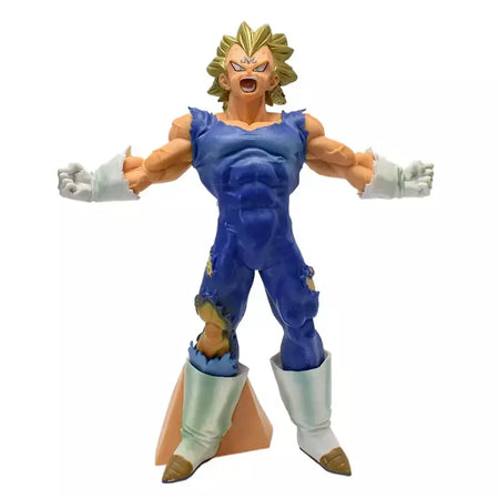 Anime dragon ball z majin vegeta figura brinquedos manga goku preto zamasu super saiyan estatuetas de ação pvc coleção modelo bonecas