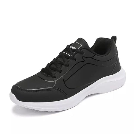 Novos homens tênis de corrida inverno quente masculino tênis antiderrapante respirável sapatos de caminhada rendas até sapatos casuais macios leves