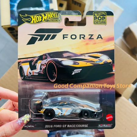 Original rodas quentes 2025 cultura pop Hxd63-L série lamborghini de volta para o futuro modelo de carro crianças brinquedos modelo carro coleção presente