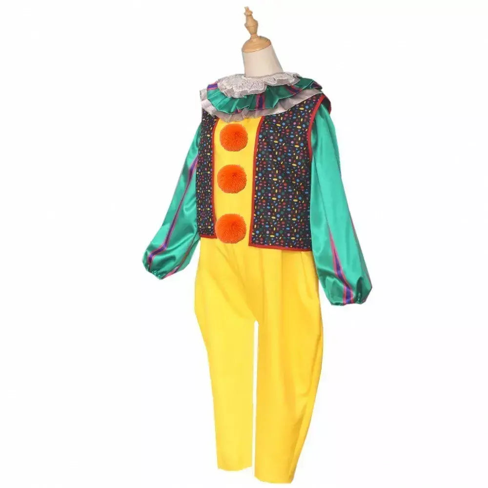 Anime noite palhaço coringa adulto pennywise cosplay traje halloween palhaço stephen king masculino feminino cos ternos roupa uniforme festa