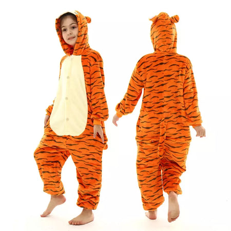 Miniso Cosplay Costumes para crianças, pijama animal, ponto, dinossauro, panda, unicórnio, kigurumi, halloween, meninos, meninas, crianças