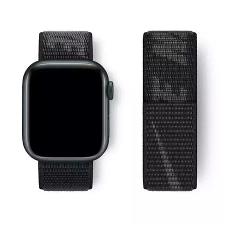 Pulseira Esportiva de Nylon para Apple Watch, Pulseira Nike, Pulseira Loop, iWatch 9, 8, 7, 6, 5, se2, Ultra 2, 45mm, 44mm, 41mm, 42 milímetros, 38 milímetros, 49 milímetros