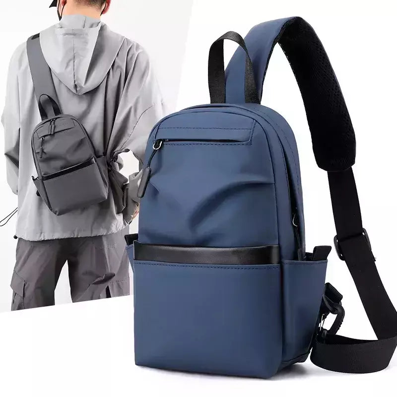Bolsa de peito masculina, crossbody, mochila pequena, casual, marca, na moda, crossbody, para celular, novo, moda, Ins, 2024