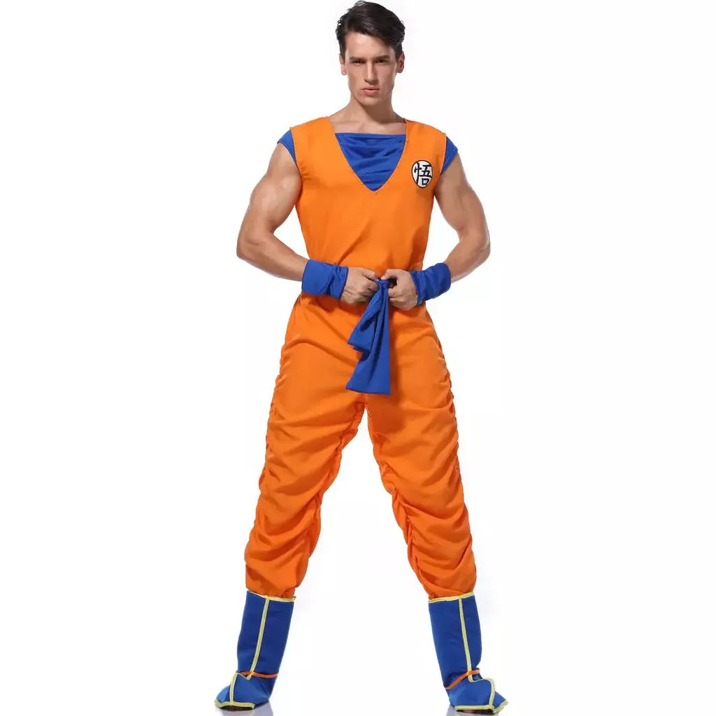 2025 traje cosplay goku super saiyan cosplay uomini adultos tute anime costumi di carnevale di halloween