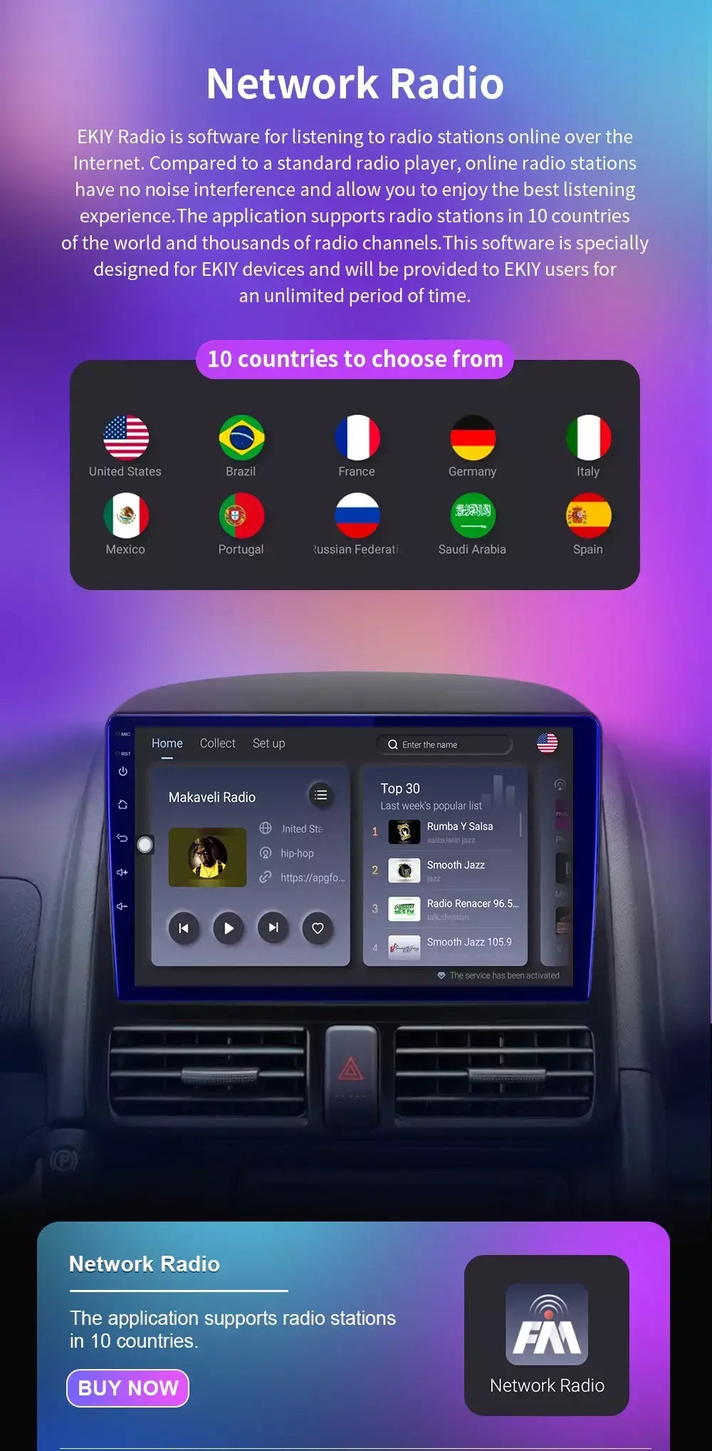 EKIY T900 8G 128G Universal Car Radio Multimídia Bru-ray QLED Navegação GPS Estéreo Android Auto Carplay BT 2 din DVD Unidade Principal