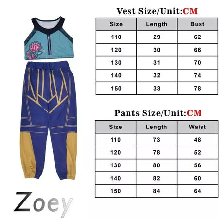 2025 crianças zoey mira rumi impressão 3d cosplay traje halloween carnaval k-pop caçadores menina grupo ídolo role play vestir-se outfit