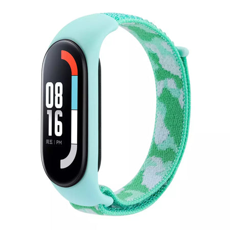 Correia de nylon para Xiaomi Mi Band, pulseira esportiva confortável, pulseira para Mi Band 7, 6, 5, 4, 3