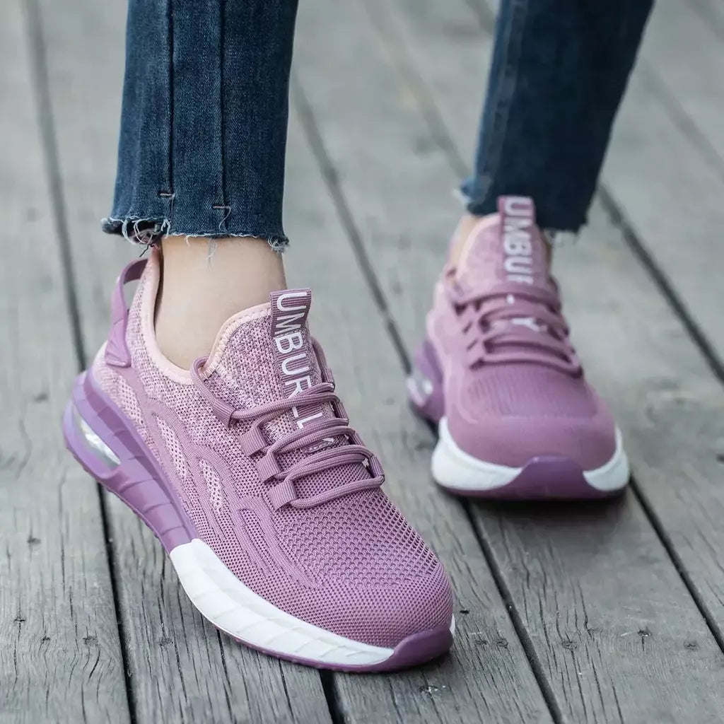 Mulheres sapatos de segurança para botas de segurança de trabalho respirável dedo do pé de aço à prova de punctura esporte trabalho tênis botas de segurança de construção
