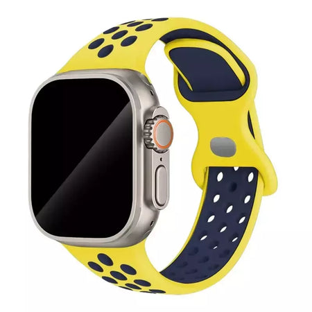 Correia Desportiva Respirável para Apple Watch, Band, Correa, iWatch Series 8, SE, 7, 6, 5, 9 Ultra, 44mm, 49mm, 45mm, 40mm, 41 milímetros, 38 milímetros, 42 milímetros