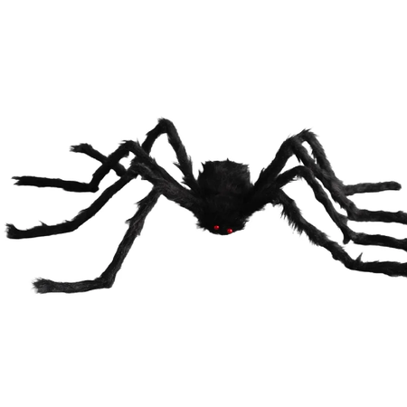 Halloween grande aranha de pelúcia horror decoração de halloween festa prop ao ar livre aranha gigante decoração 30-200cm câmara brincadeira aranha preta