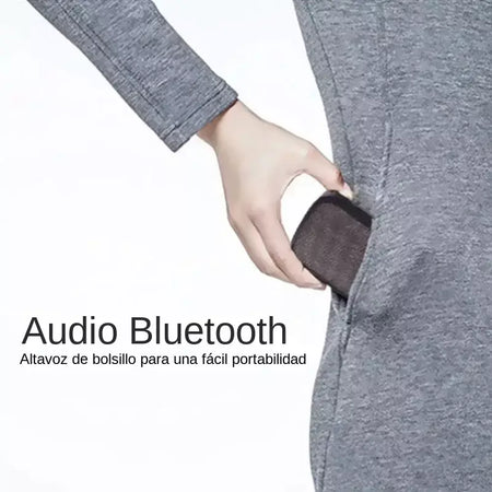 Mini tecido bluetooth alto-falante ao ar livre sem fio à prova dwireless água ao ar livre alta fidelidade 3d estéreo mp3 player suporte rádio fm cartão sd tf
