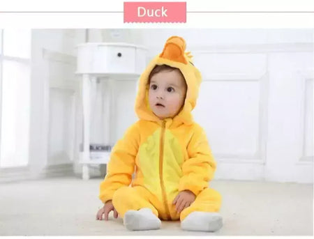 Macacão de flanela para bebés, Macacão Kigurumi, Macaco, Unicórnio, Vaca, Leão, Animal Cosplay, Pijama para 1 a 4 anos Crianças, Meninos, Inverno