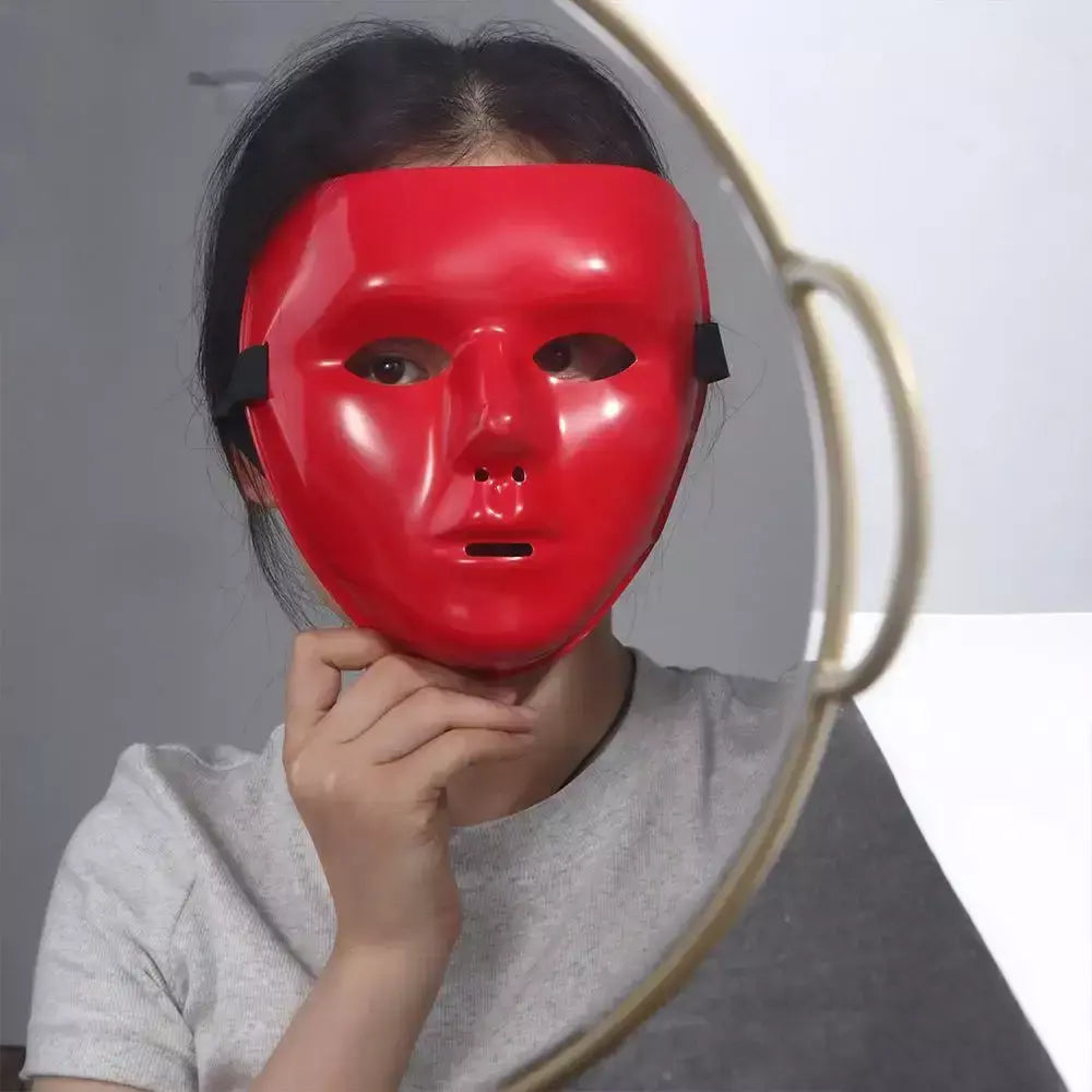 Máscara para mulheres e homens, máscara de dançarina fantasma, adereço para foto, máscara facial completa, máscaras de halloween, suprimentos para festa de baile, adereços de cosplay