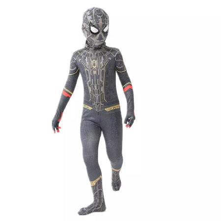Novo filme de super-heróis cosplay spiderman traje de halloween bodysuit traje para aldult unissex tamanhos 100-190