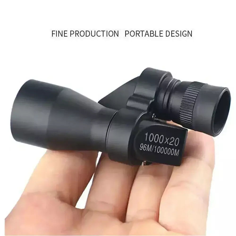 1 pçs ao ar livre de alta definição entusiasta telescópio monocular portátil, caça, acampamento, montanhismo, telescópio de observação de pássaros